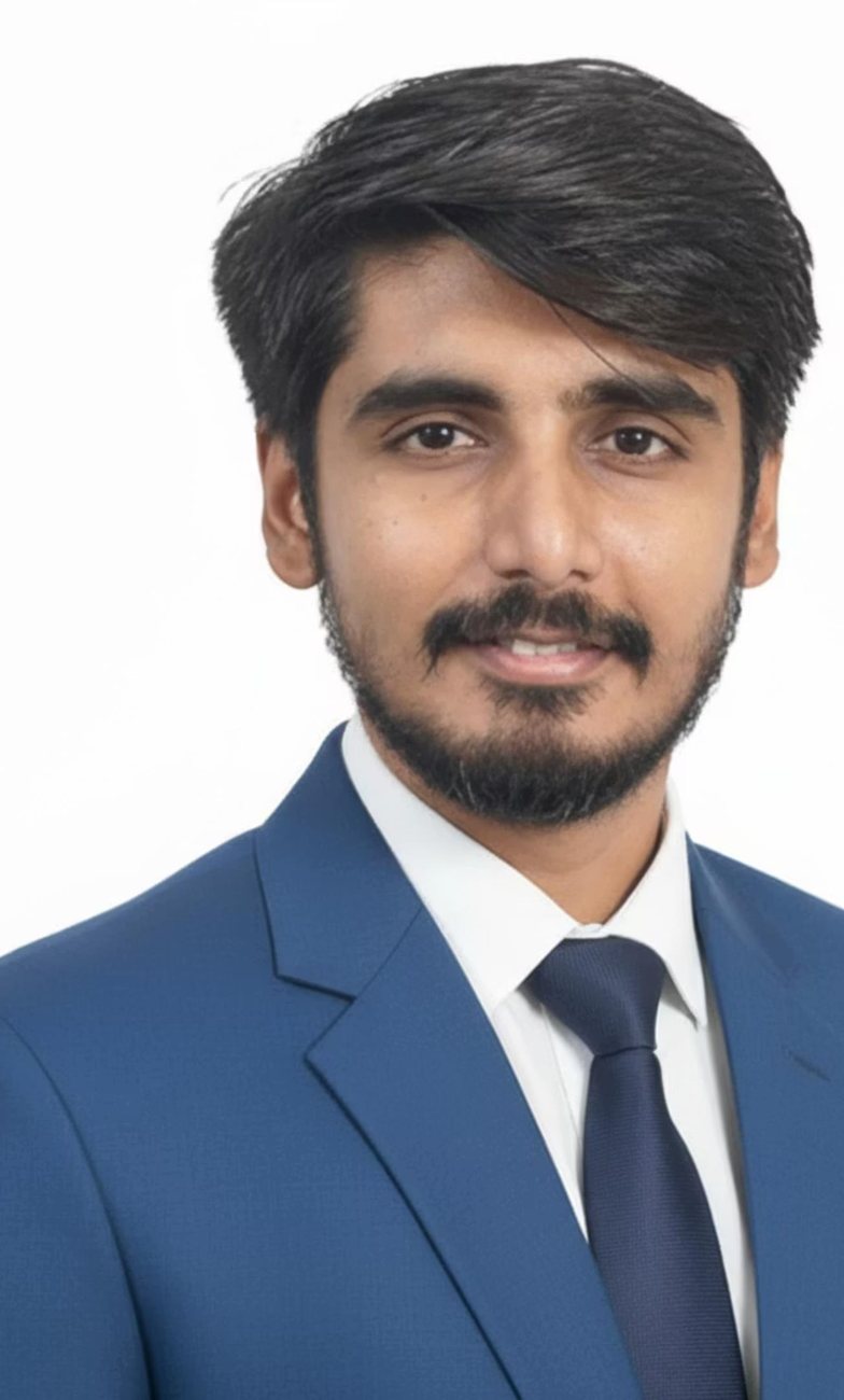 Portrait of Jaimin Somani in a suit